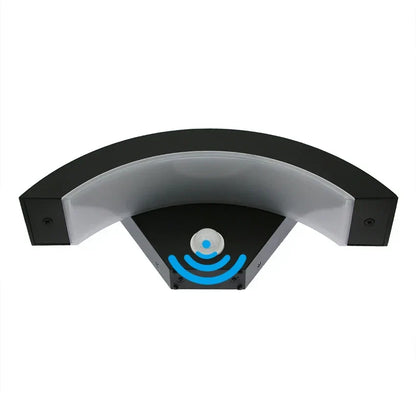 Bright Outdoor Security Wall Lamp with Motion Detector