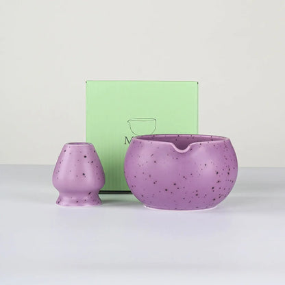 Traditional Japanese Green Tea Ceramic Bowl