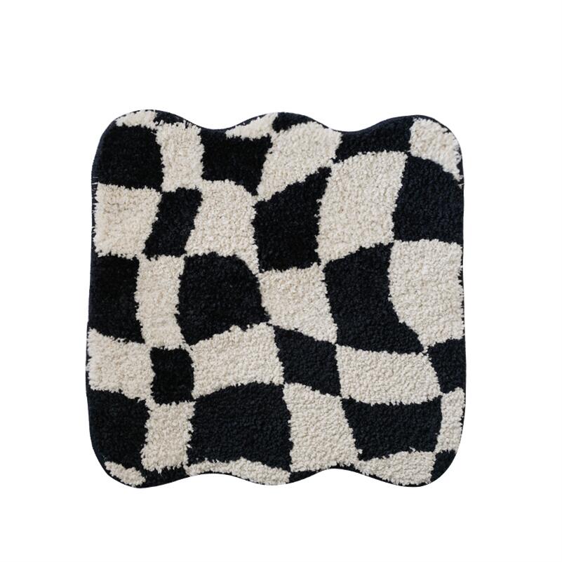 Comfortable Woven Grid Chair Pad