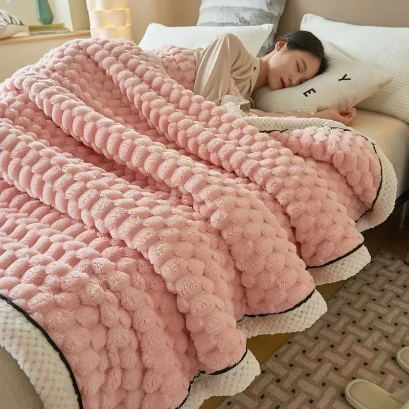 Soft Plush Fall Blanket