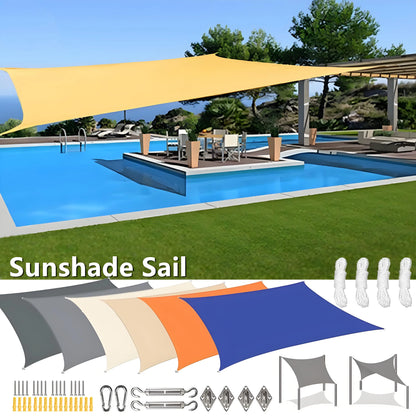 Outdoor Waterproof Sun Shade Sail with UV Resistance