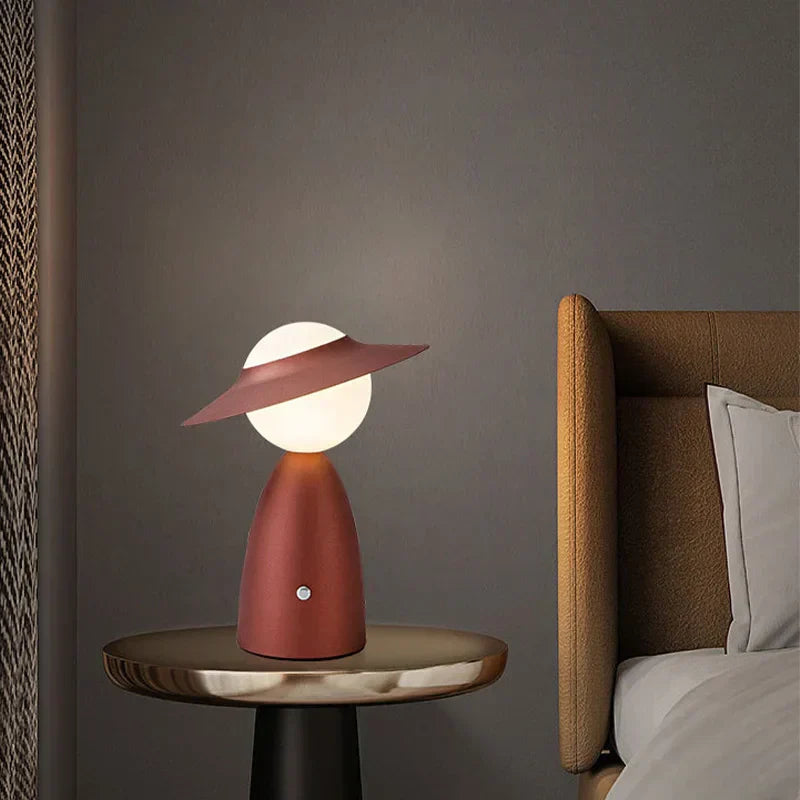 Unique Man Figurine Desk Lamp