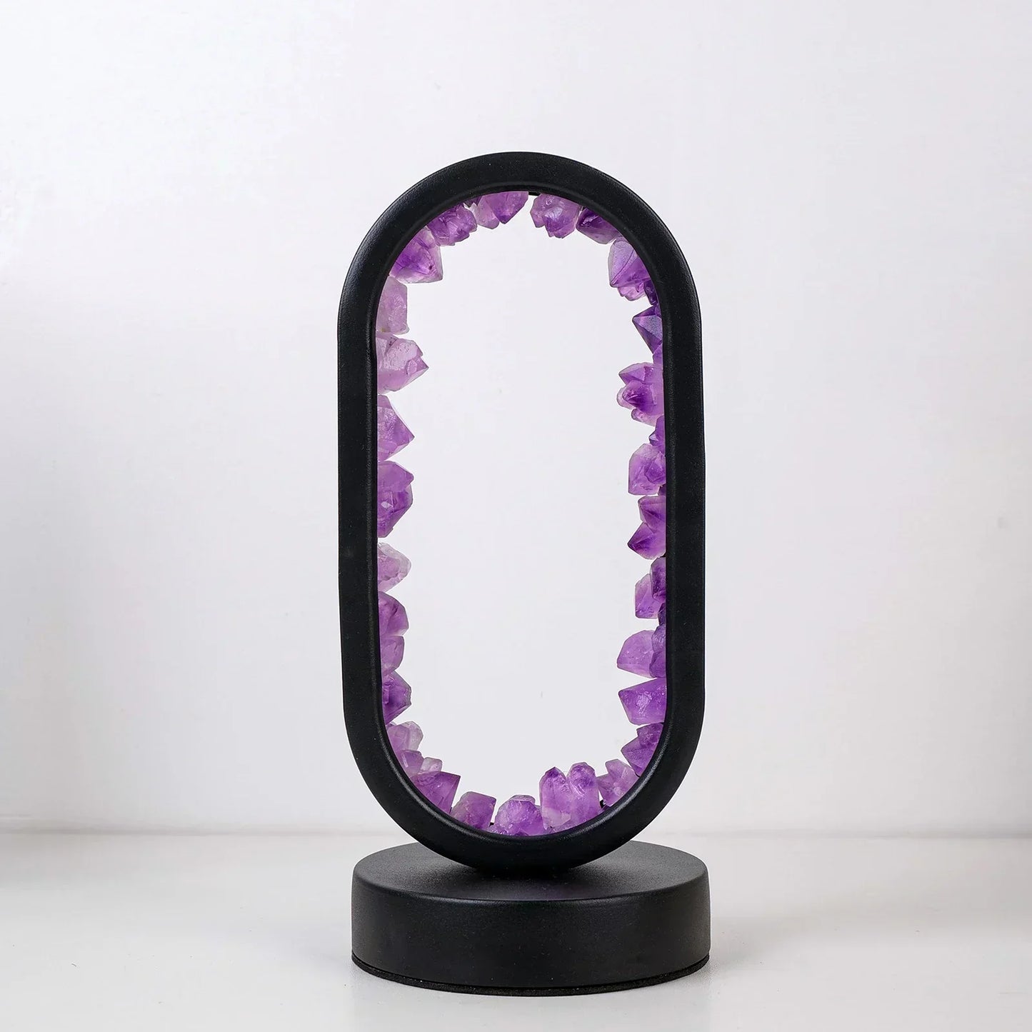 Purple Gemstone Table Lamp