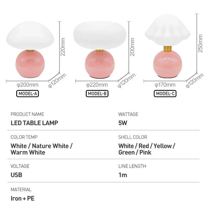 Bright Adjustable LED Table Lamp