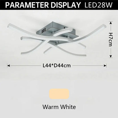 Stylish LED Light Fixture for Home Ceiling