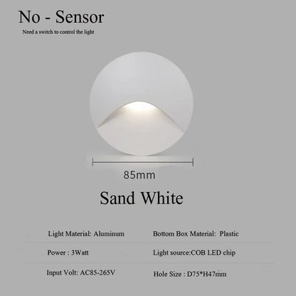 Outdoor Waterproof 3W LED Stair Wall Light - Cofik