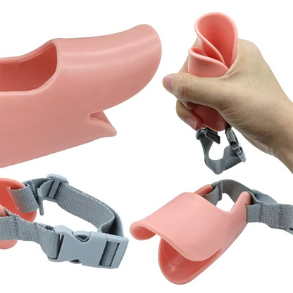 Comfortable Adjustable Dog Muzzle for All Sizes