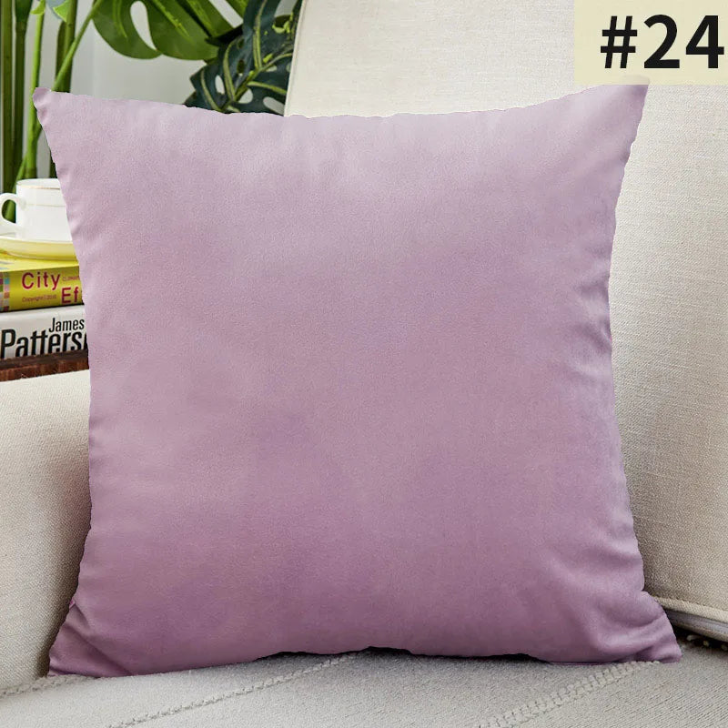 Soft Plush Pillow Cover for Home Decor