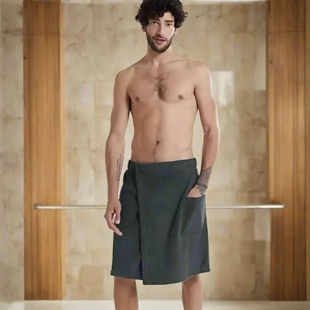 Quick Dry Spa Robe with Pockets