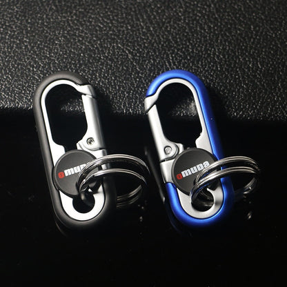 Durable Metal Dual Ring Key Holder Chain