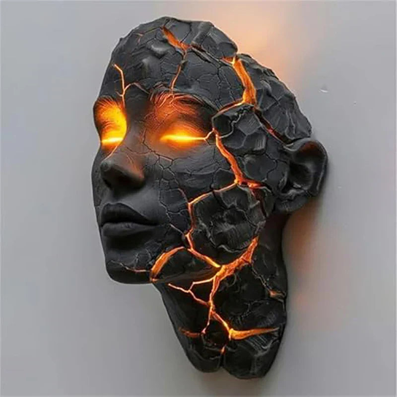Unique Magma Crack Table Lamp