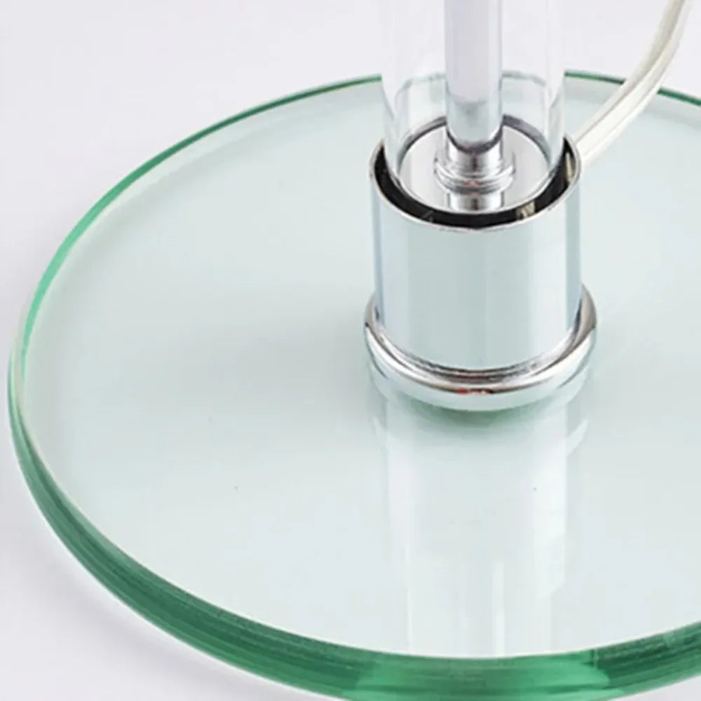 Sleek Contemporary Glass Desk Lamp for Home