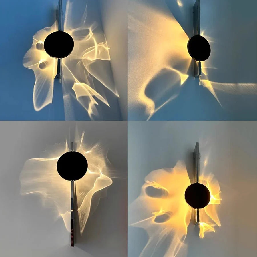 Contemporary LED Projection Wall Lamp