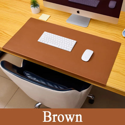 Durable Desk Pad with Non-Slip Bottom and Ergonomic Support