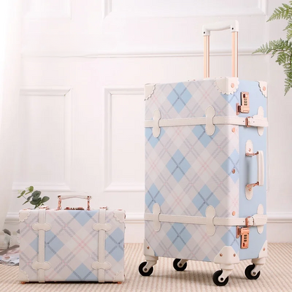 Vintage Style Hardshell Luggage Set