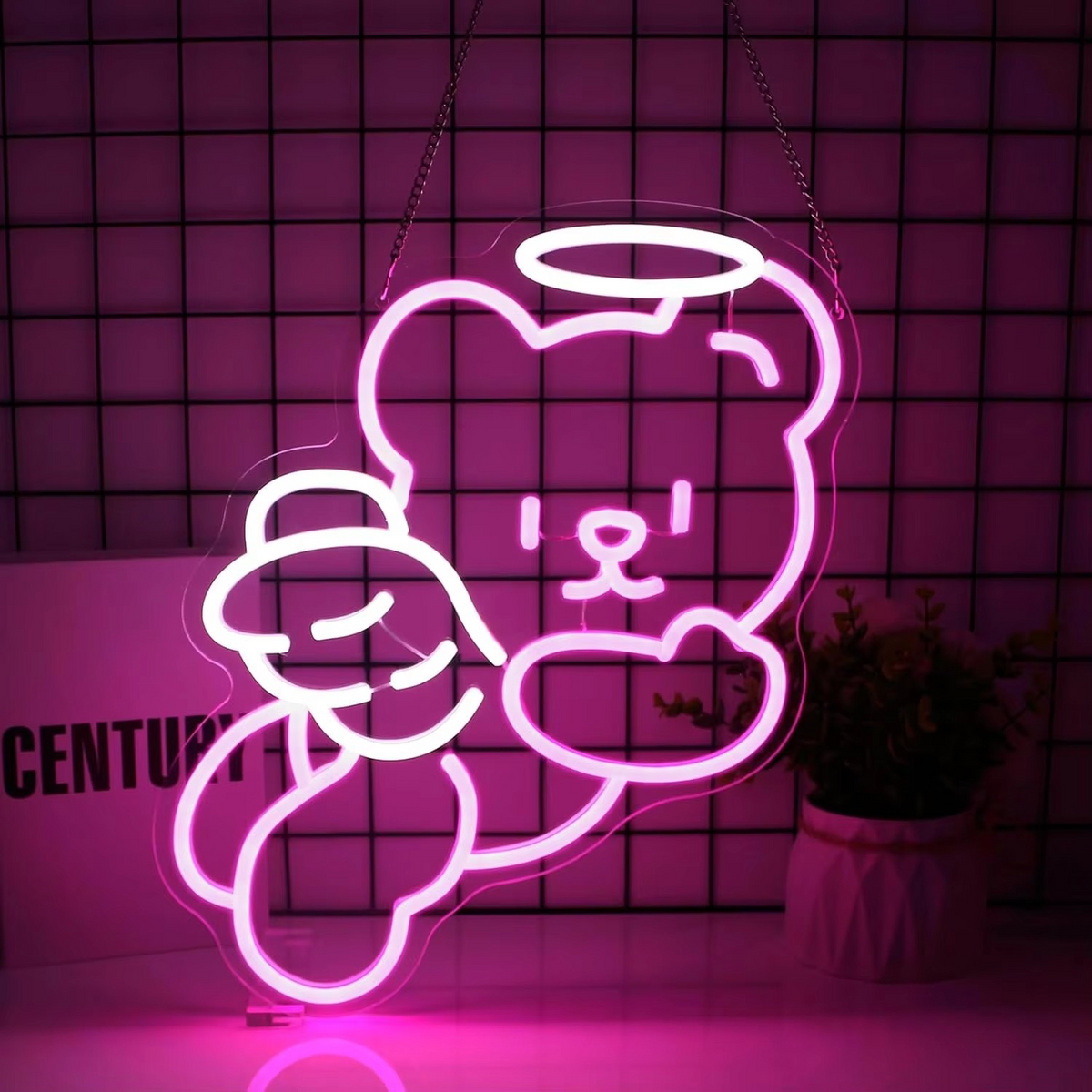 Colorful Bear LED Night Light with Adjustable Brightness - Cofik