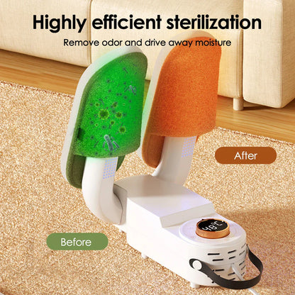 Fast Shoe Sanitizer and Deodorizer
