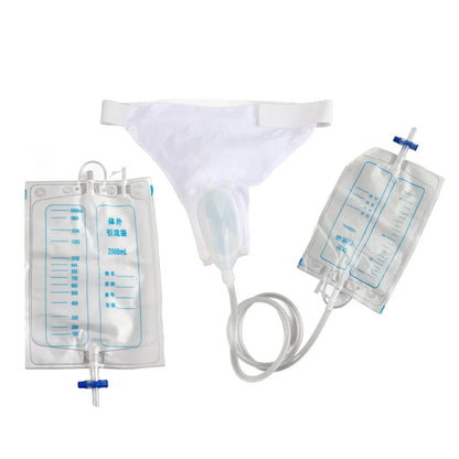 Adult Urine Collector Kit with Silicone Catheter Bag
