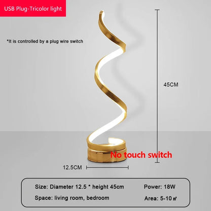 Stylish LED Desk Lamp with Eye Care