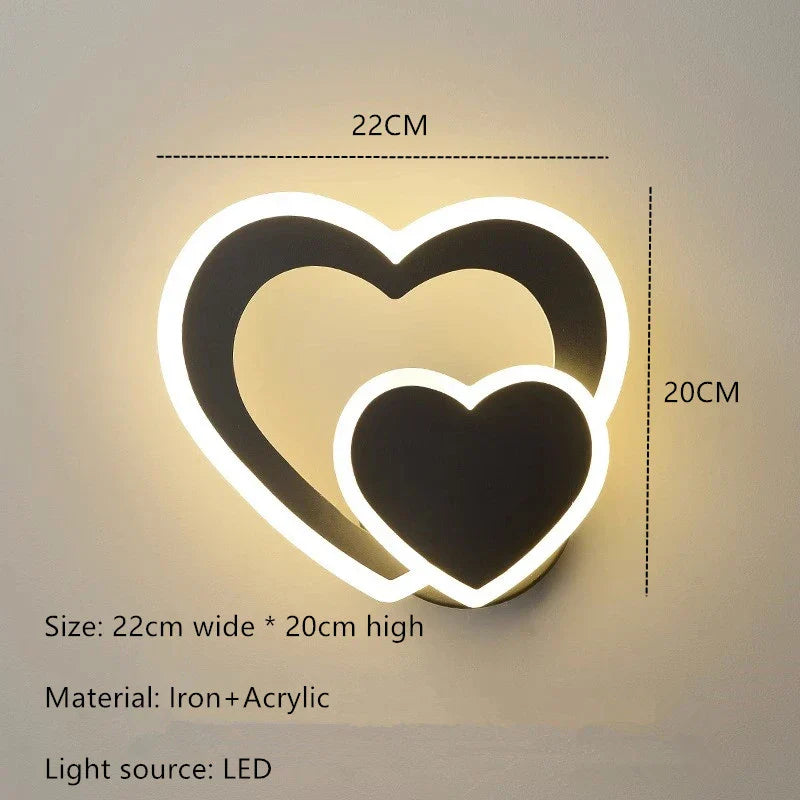 Romantic LED Love Wall Light