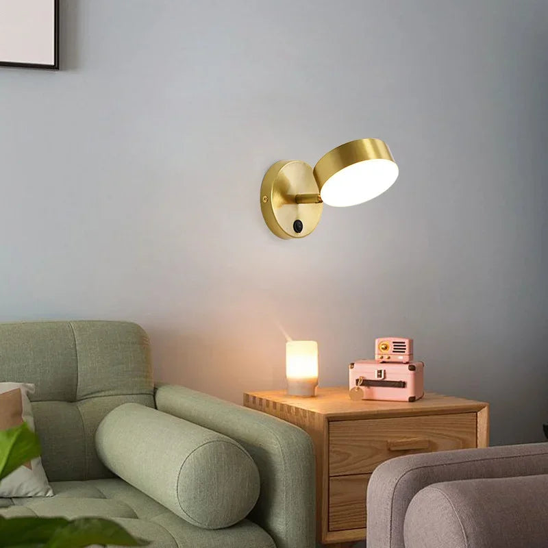 Stylish Adjustable LED Bedside Wall Lamp