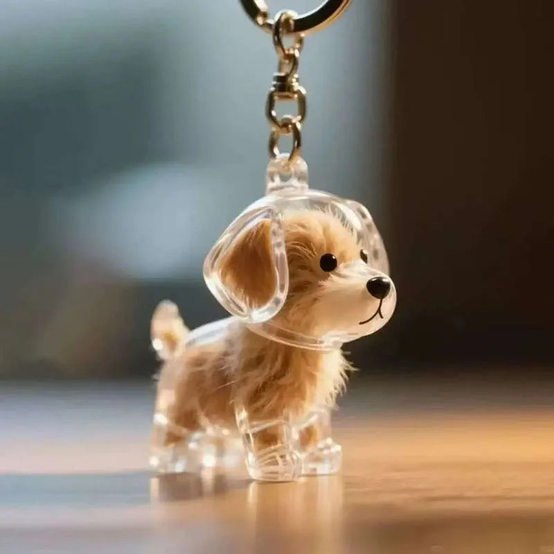 Clear Fur Pet ID Tag