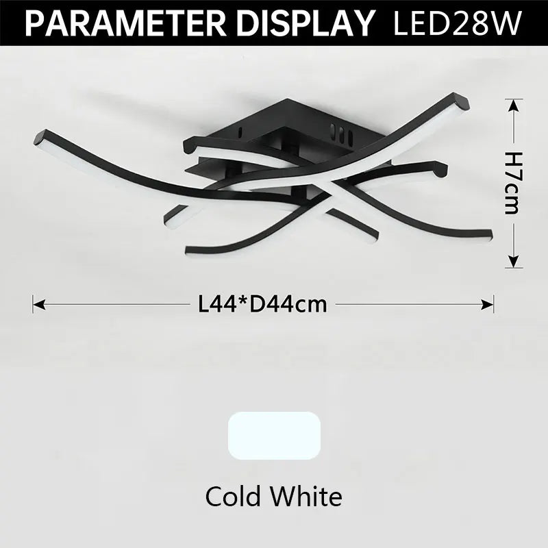 Stylish LED Light Fixture for Home Ceiling