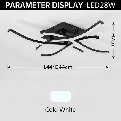 Stylish LED Light Fixture for Home Ceiling
