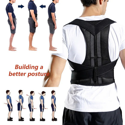 Back Support Adjustable Posture Correction Belt