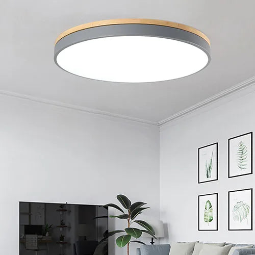 Stylish LED Ceiling Lamp - 27W Flush Mount Light