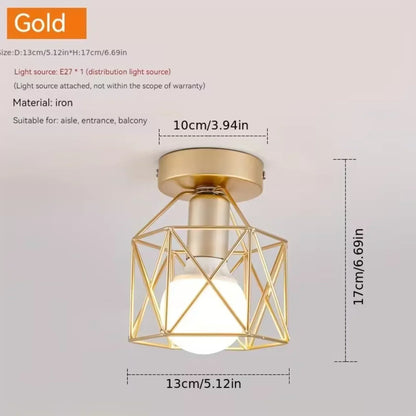 Bright Round LED Ceiling Lamp Flush Mount Light Fixture
