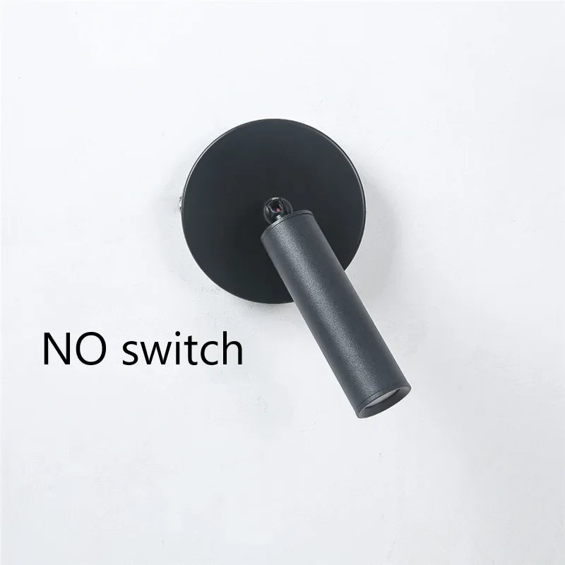 Slim LED Wall Light with Adjustable Arm