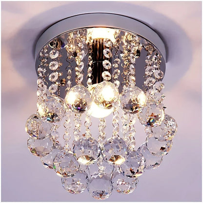 Elegant Glass Chandelier Ceiling Light - Cofik