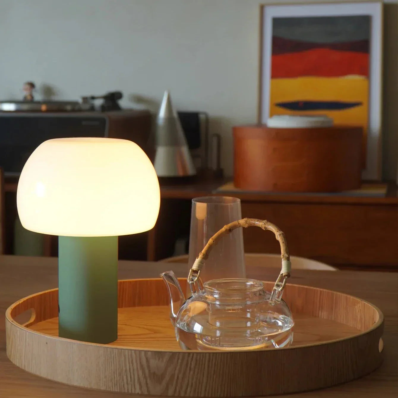 Compact LED Desk Lamp for Home Office Use