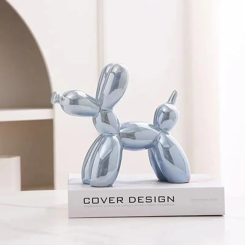 Cute Balloon Dog Figurine Decoration