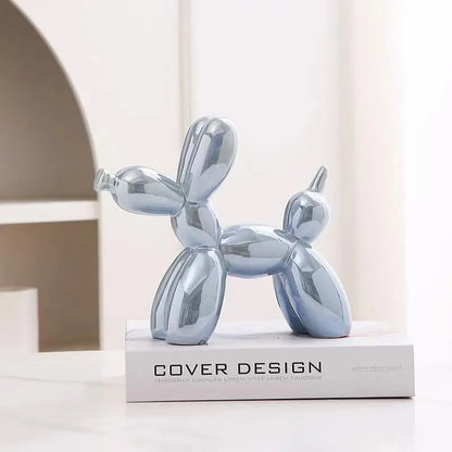 Cute Balloon Dog Figurine Decoration