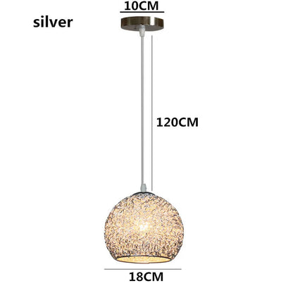 Bright Round LED Pendant Light