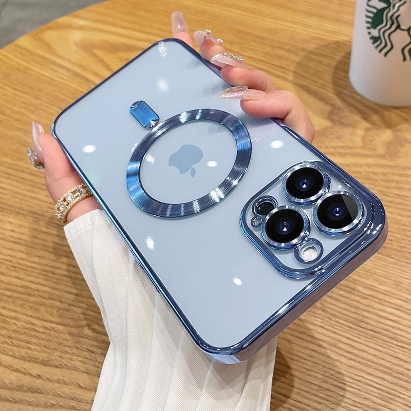 Clear Protective Silicone iPhone Cover