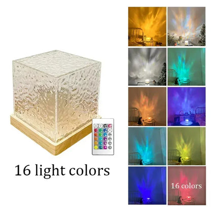 Colorful Ocean Wave Night Light Projector - Cofik