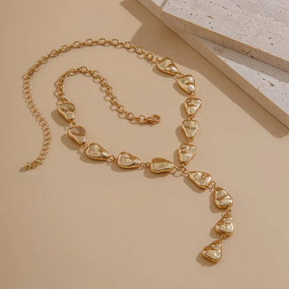Cofik | Chic Natural Stone Drop Necklace
