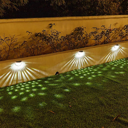 Durable Solar Powered Garden Wall Light