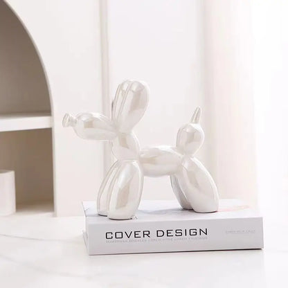 Cute Balloon Dog Figurine Decoration
