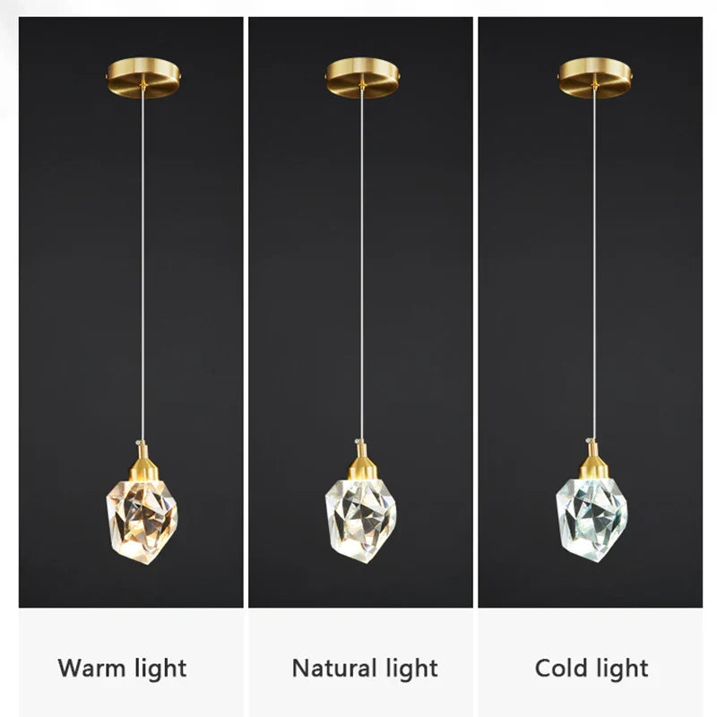 Luxurious Glass Drop Pendant Lights