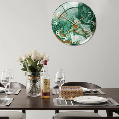 Quiet Luxury Marble Wall Clock
