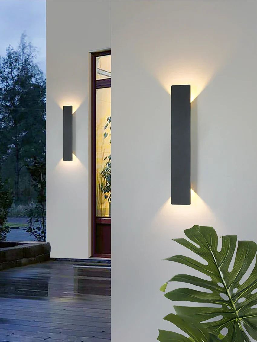 Slim LED Outdoor Wall Light