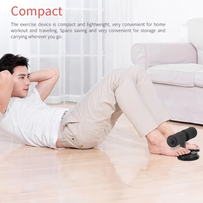 Portable Fitness Sit Up Bar with Non Slip Base