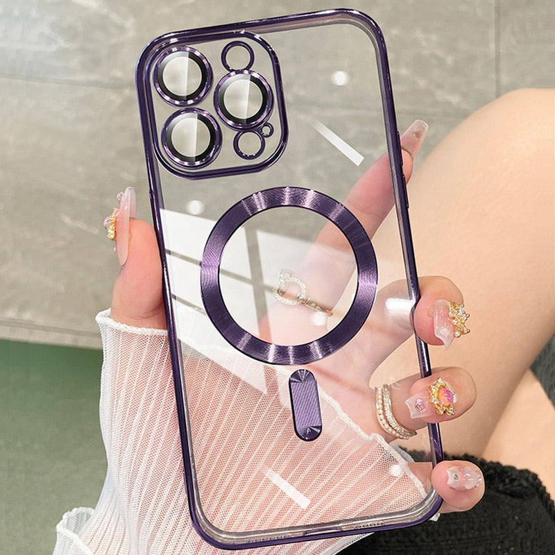 Clear Protective Silicone iPhone Cover - Cofik