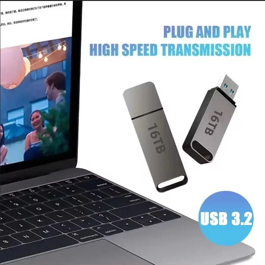 Fast USB 3.2 Memory Stick for PC and Mac