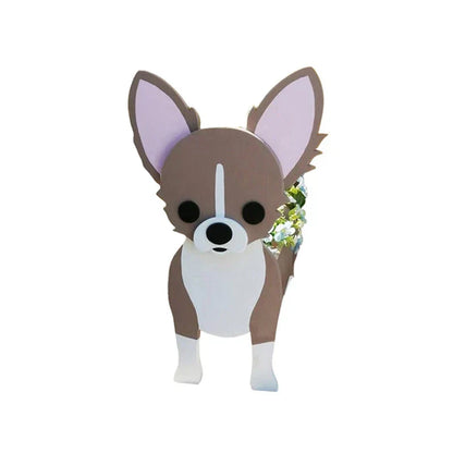 Cute Dog Planter Pot - Fun Animal Flower Holder