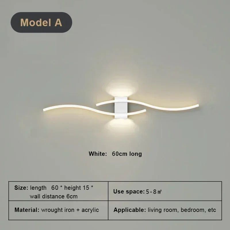 Contemporary LED Wall Light Fixture